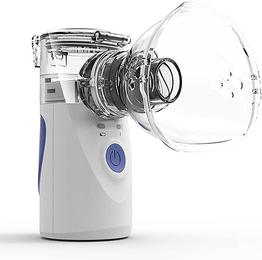 PUFAN Household Nebulize, Portable Mesh Atomizer Machine with 2 Atomization Modes and Mouthpiece, Detachable Design, Auto Clean, for People of Any Age