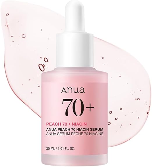 ANUA Peach 70% Niacinamide Serum brightening hydrating face serum