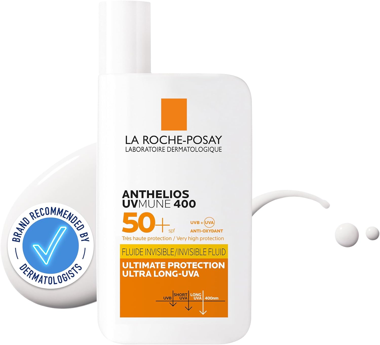 La Roche Posay ANTHELIOS UVMUNE 400 fluide invisible SFP50+ 50 ml